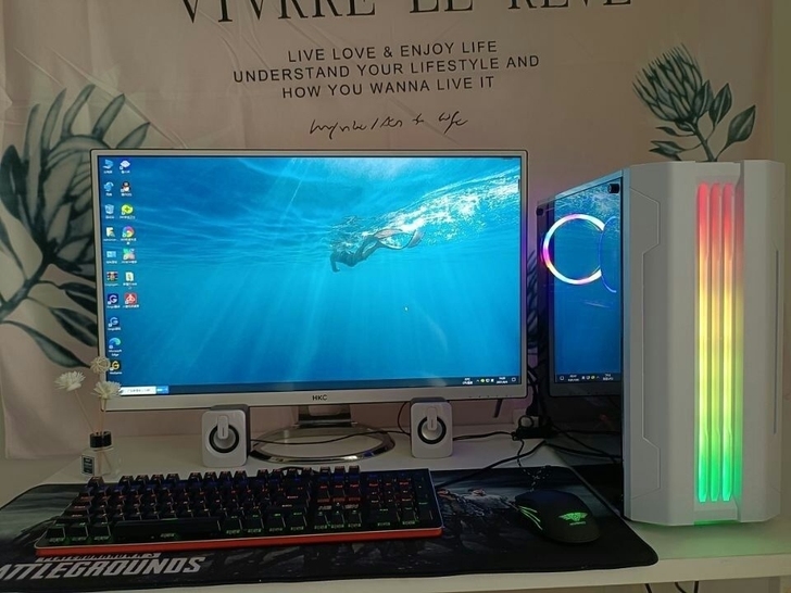 个人自用的台式主机i7级电竞台式六核,高配...