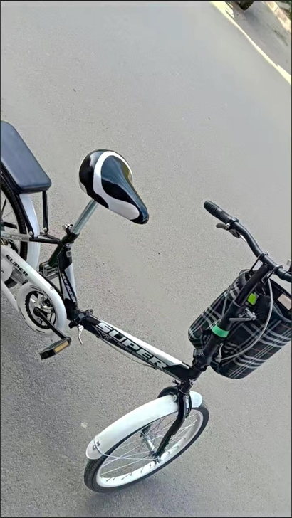 成人可折叠自行车超轻便携小型减震单车20寸...