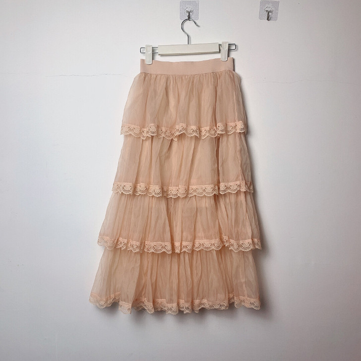 【包邮】蛋糕网纱半身裙