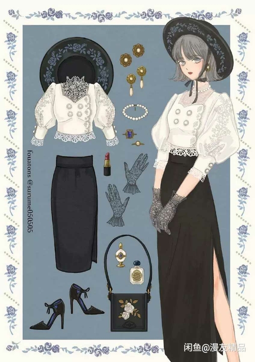 S57 lolita服装 欧式复古巴洛克设...