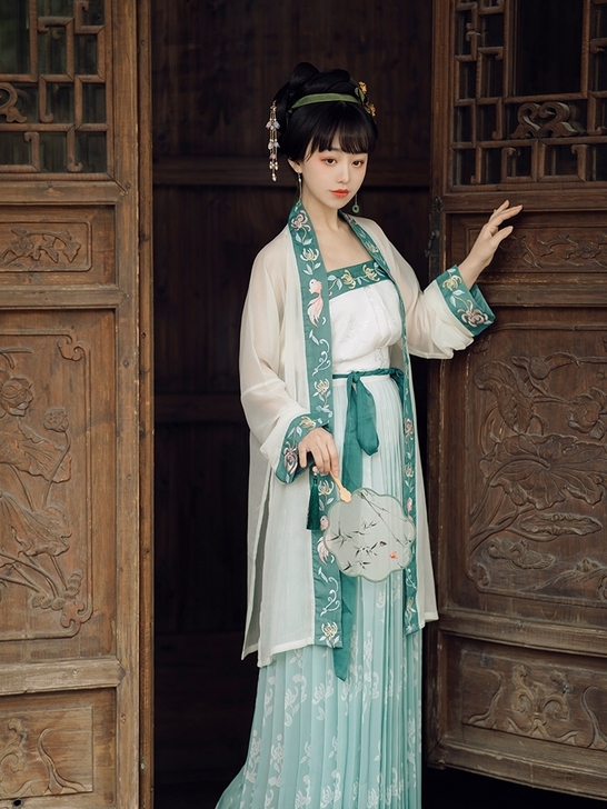 花神记东篱原创汉服女宋制抹胸一片式中国风百...