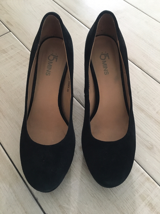 15minute 女鞋 单鞋 高跟 防水台...