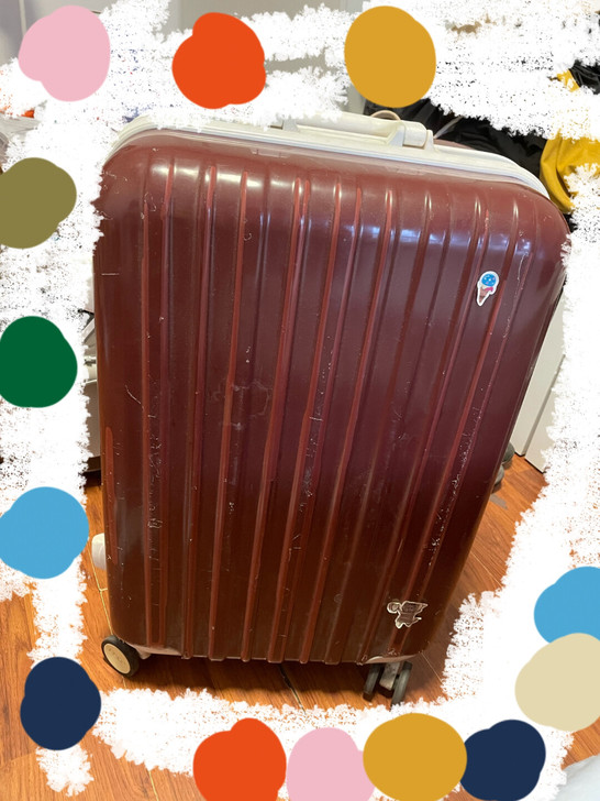 ito行李箱 轮子不太好用了