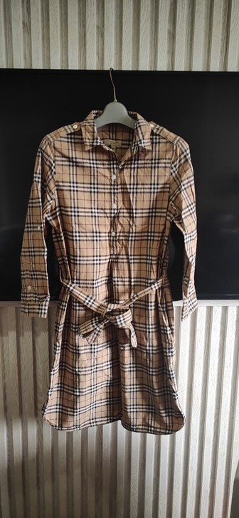 Burberry 正品 经典格子连衣裙UK...