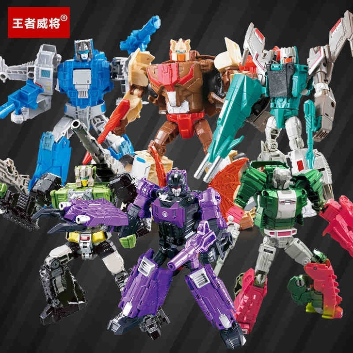 威将陆霸变形玩具金刚头领战士动画版  海龙...