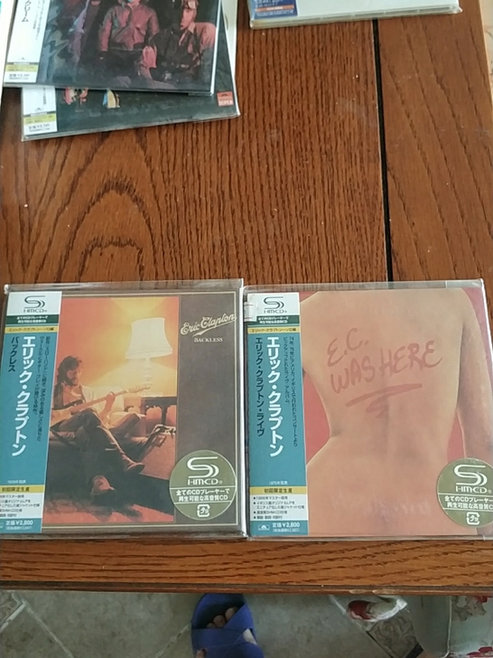 Eric clapton 两张高音质shm...