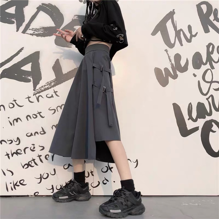 工装风连衣裙法式小众