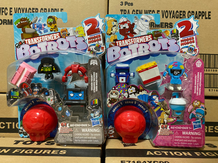 变形金刚 迷你小金刚 5只装 啵啵军团 3...