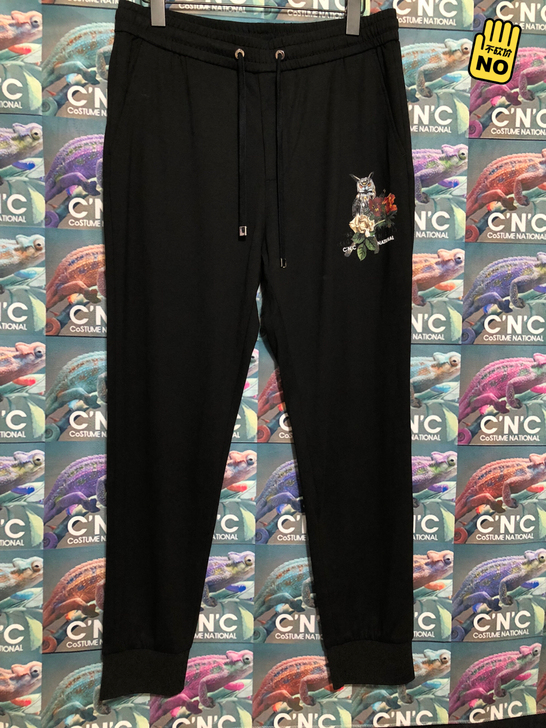 CNC男装春夏薄款 刺绣印花工艺休闲裤全新