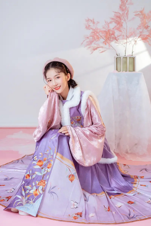 全套【春词 芋泥波波】原创明制比甲立领短袄...