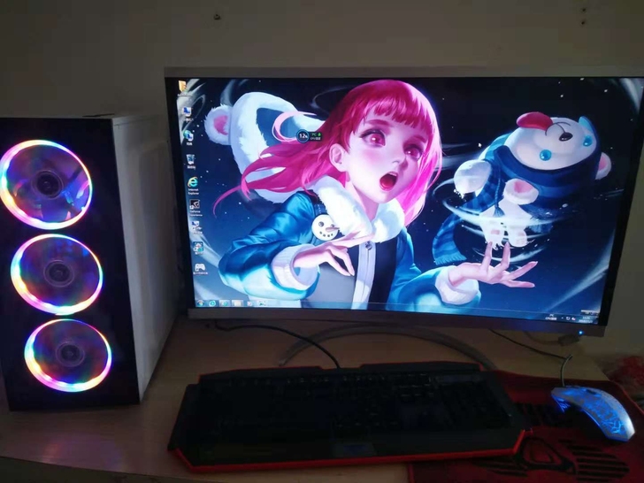 40万 2g显卡 i7级个人电脑高配台式电...