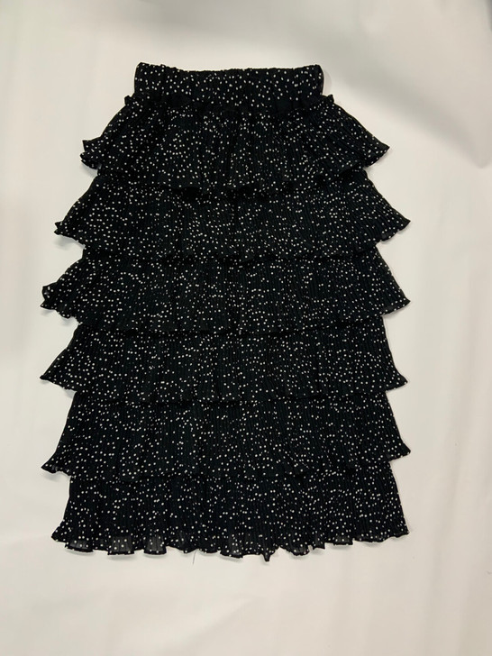 小波点蛋糕裙雪纺半身裙女春夏季2020中长...