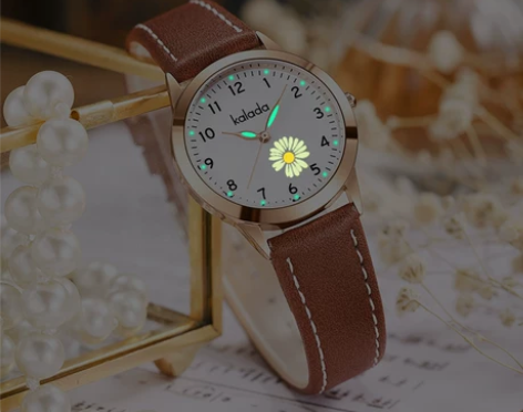 手表学生专用手表初高中女夜光防水考试用静音石