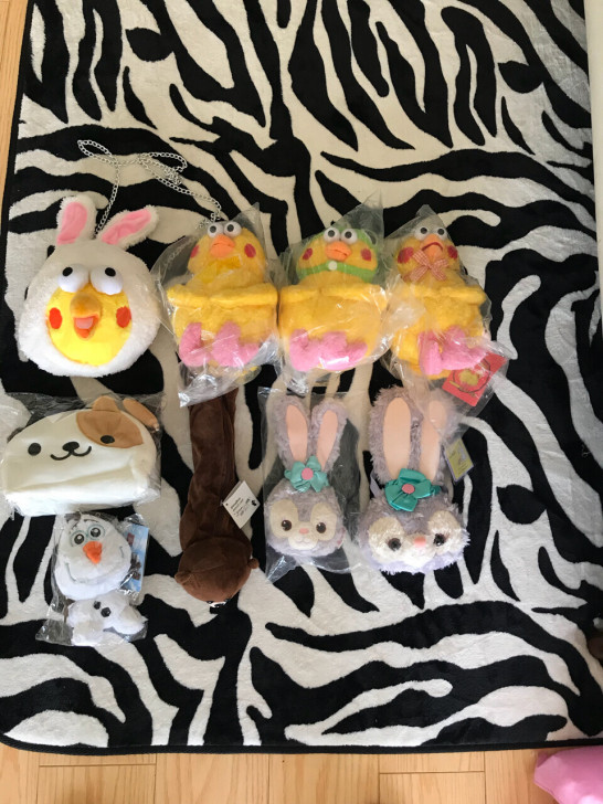 可打包便宜出5元-25元毛绒玩具化妆包萌物...