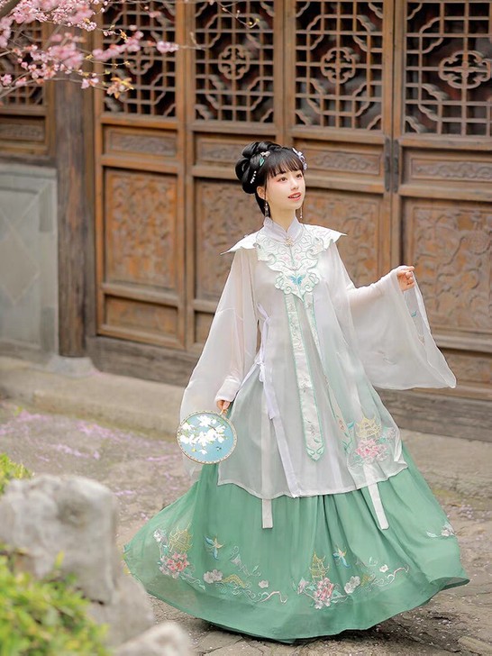 花神记（仙禹） 惜春 明制立领长衫（只出不...