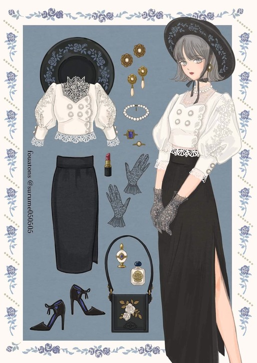 lolita服装 欧式复古巴洛克设计 少女...