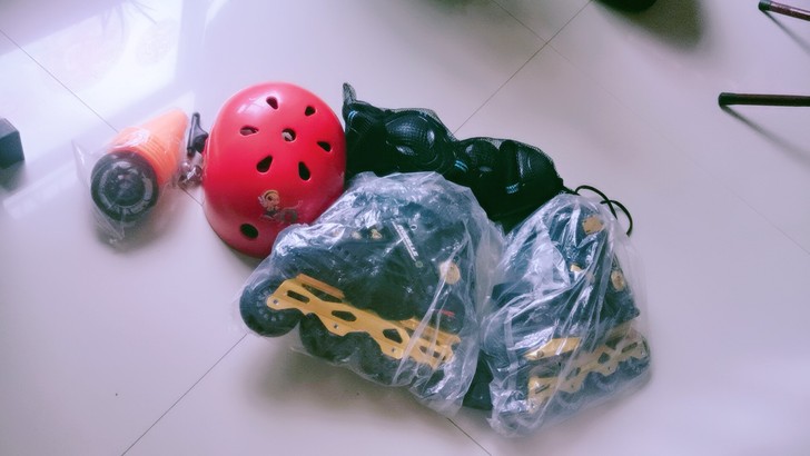 送安全帽，