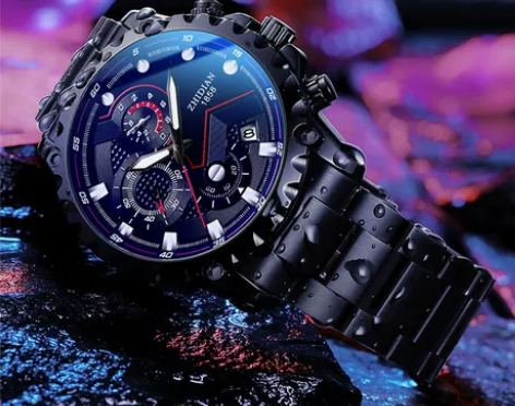 2021年新款阿玛妮黑武士手表男士全自动机...