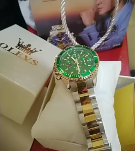 全新未穿戴过的欧利时瑞士正品品牌手表 可以...