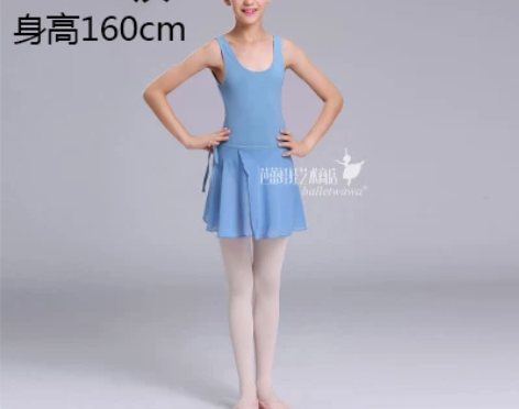 芭蕾娃娃北舞儿童芭蕾考级服演出服夏季短袖女...