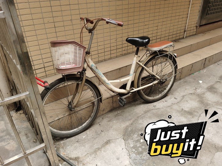 淘宝买的24寸单车,还能正常使用