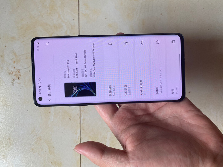 一加8手机5g曲面屏幕双卡双待全网通