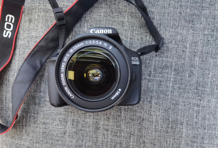 佳能1300D(18-55)基本全新 原电...