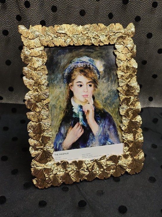 欧美回流铜器四叶草状相框