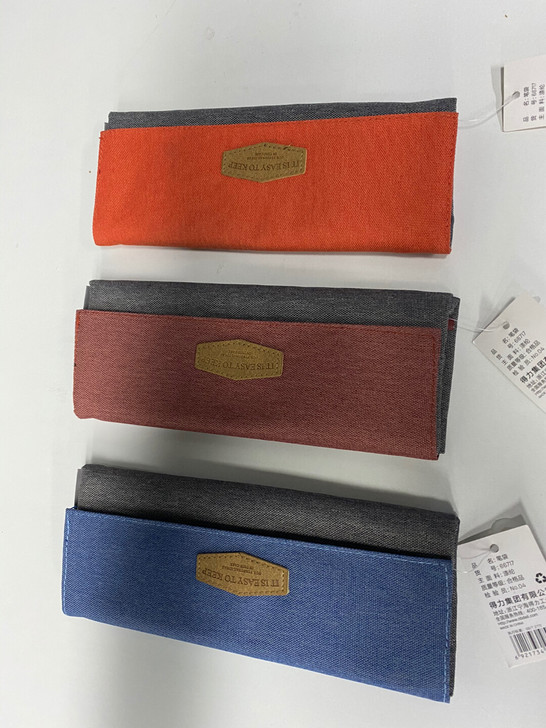 得力笔帘式笔袋