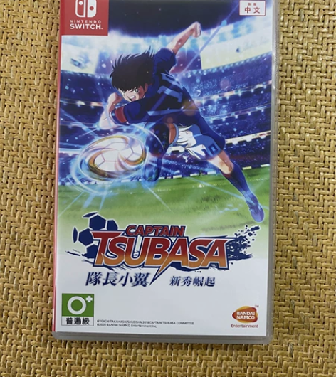 二手Switch原装游戏盒子NS足球小将队...