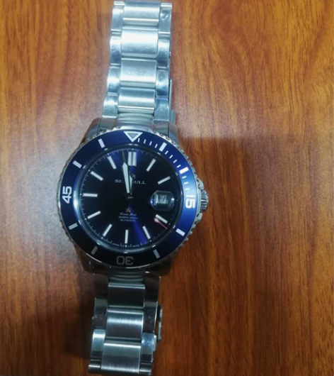 海鸥手表,海洋之星,非陶瓷款,戴了两年,表...