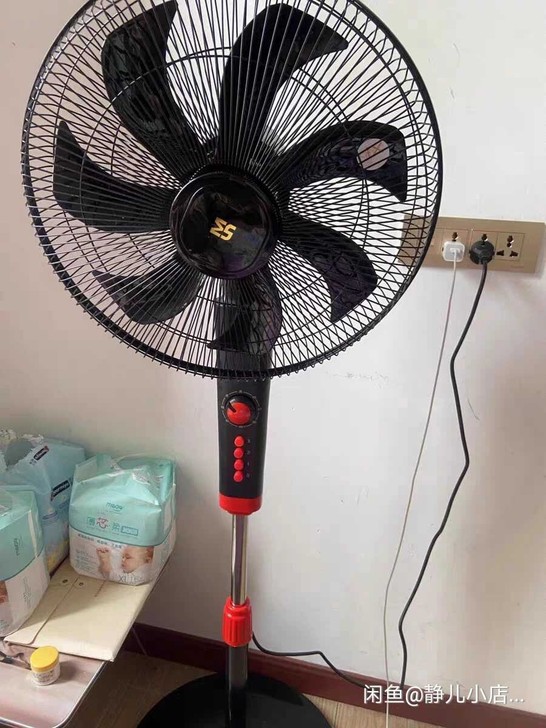 血亏处理  美施落地扇家用静音大风力宿舍扇