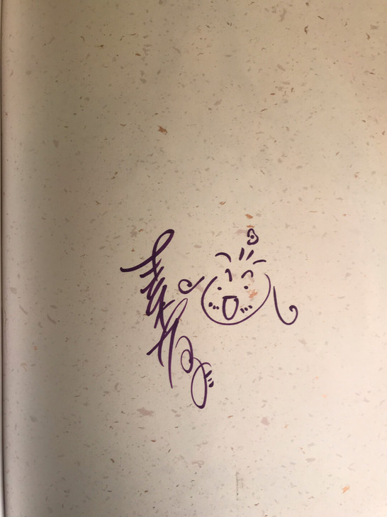 游素兰亲笔签名签绘插画本 火王作者