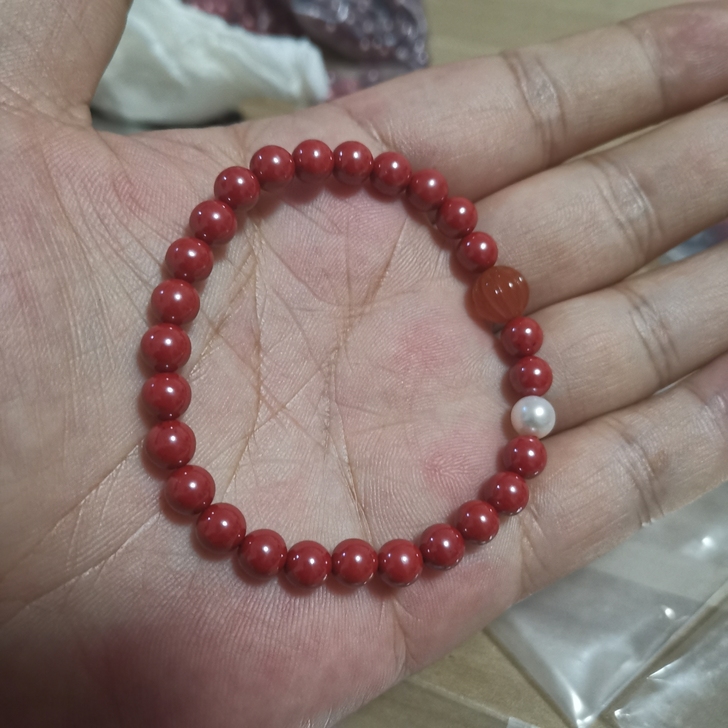 朱砂帝王砂手链