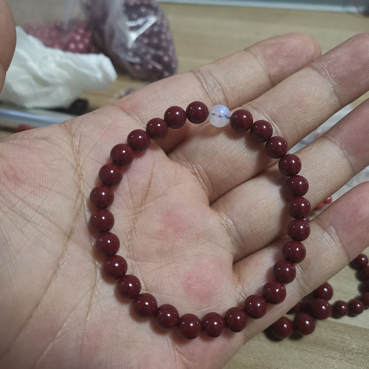 朱砂紫金砂手链