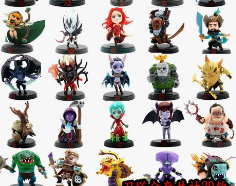 DOTA2手办，刀塔2全套游戏周边摆件。宝...
