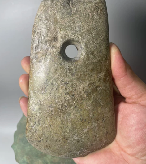 石器时代 石斧 石钺 ，红山文化，中原仰韶...