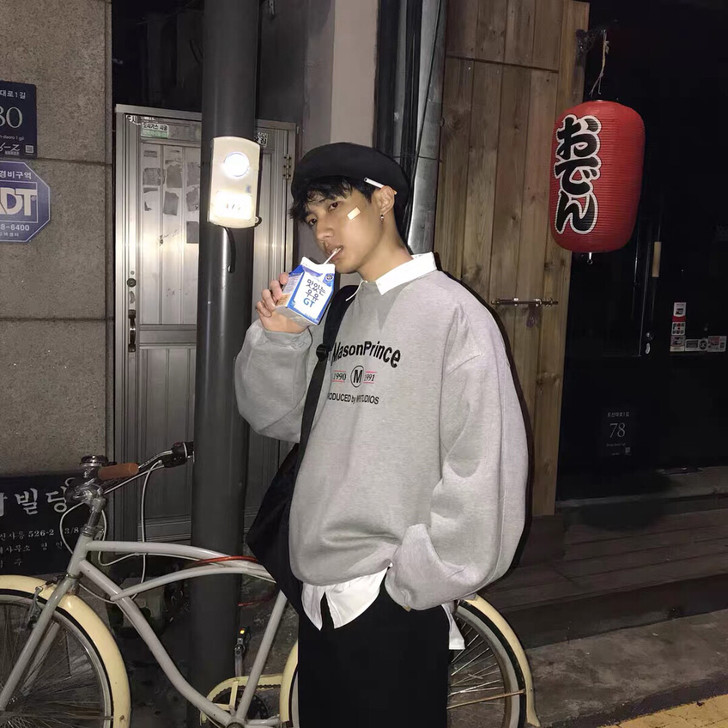 MPstudios秋季圆领宽松卫衣 L码 ...