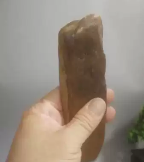 骆越文化石锛，新石器时代标准器，红水河出水...