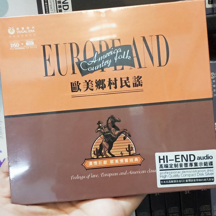 原声时代欧美乡村民谣CD