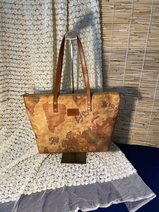 地图包中古包托特包Vintage