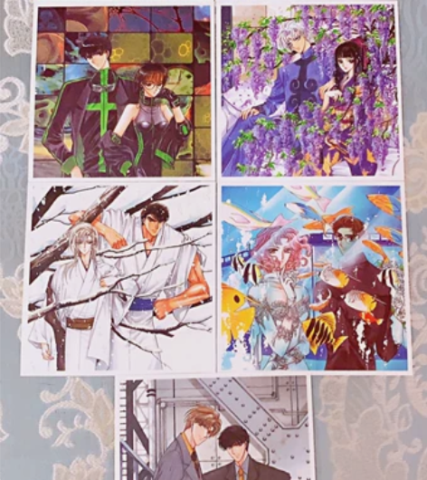 【正版包邮】日版 clamp X战记方形小...