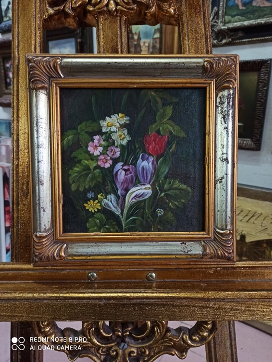 油画规格28*28cm画芯20*20cm