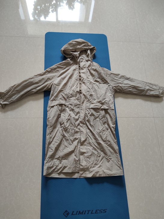 森马长款风衣，175号码