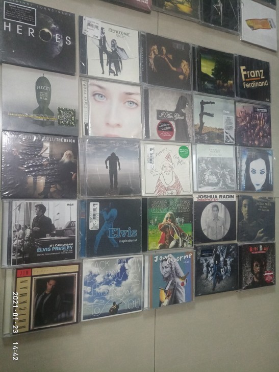 欧美原版摇滚民谣唱片cd。新增加48元的福...