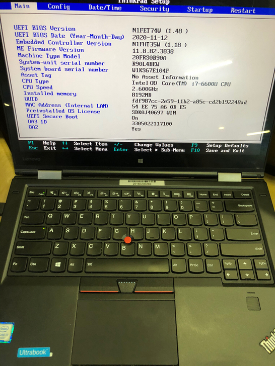 三台联想Lenovo笔记本电脑 X1 yo...