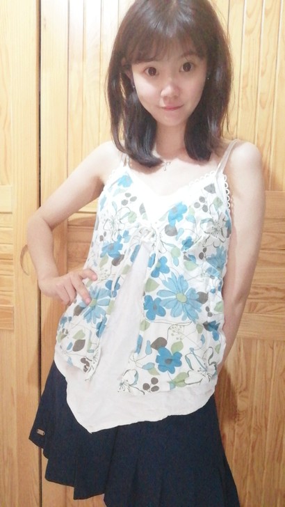 特别有设计感的小吊带！