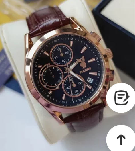 388元在旗舰店购买的欧美花花公子手表男士...