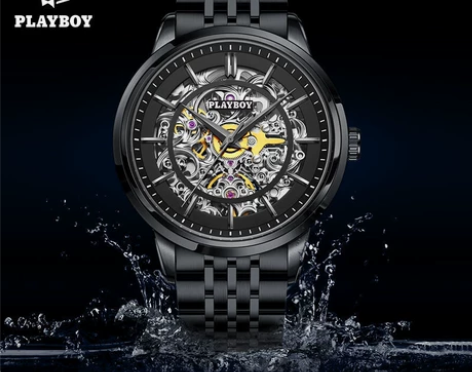 花花公子品牌手表买来没带几天一直闲置放在家...