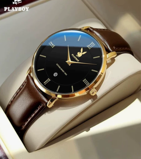 瑞士认证花花公子手表男款机械表非全自动 正...